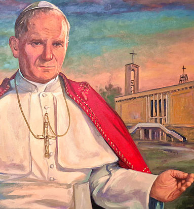 Obraz św. Jana Pawła II