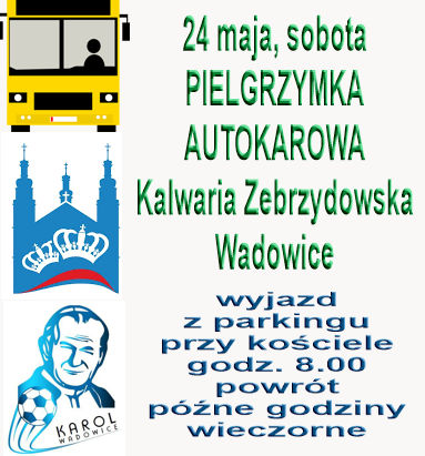 W sobotę wyruszymy na pielgrzymkę
