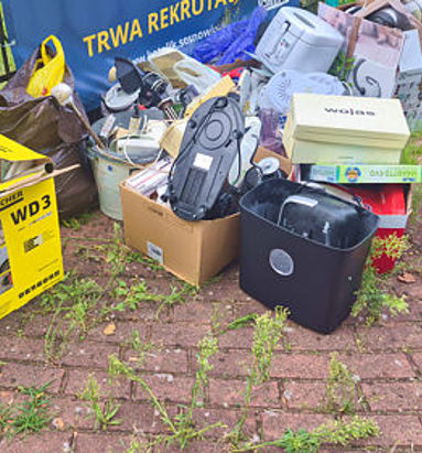 Elektrośmieci zebrane