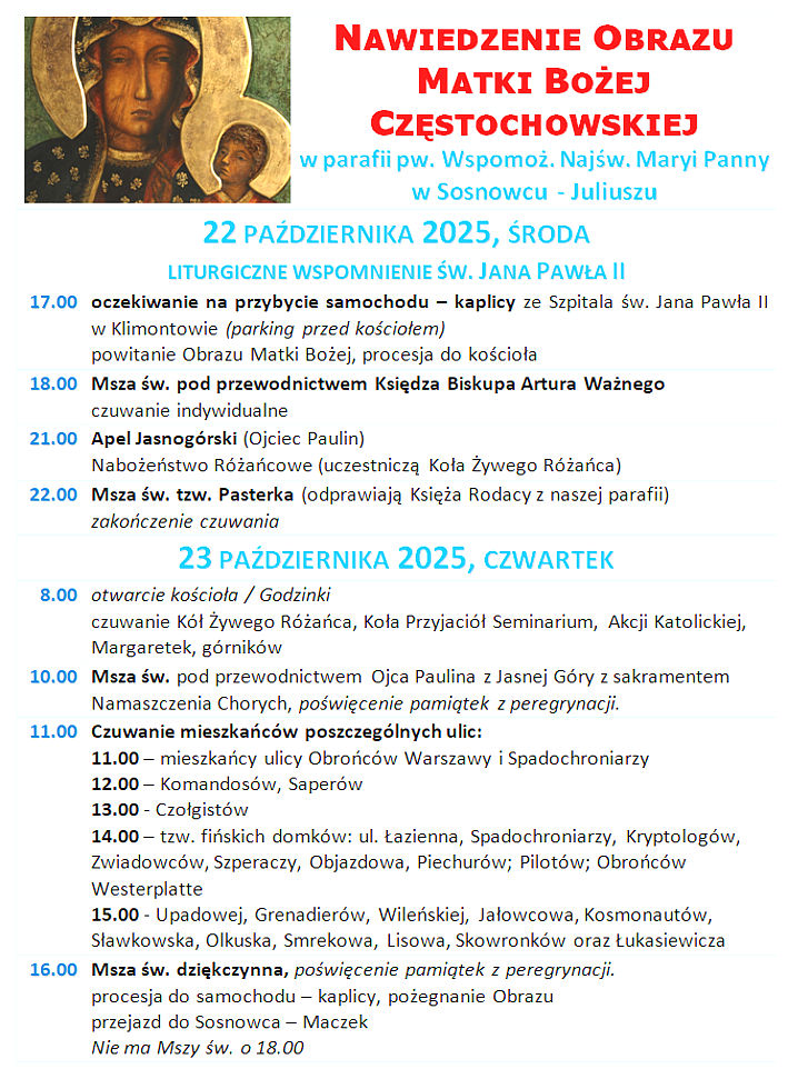 Program Nawiedzenia!