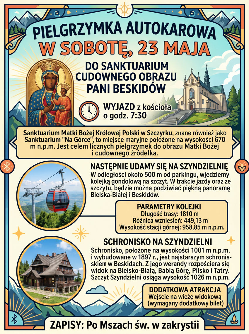 Pielgrzymka do Szczyrku! Pielgrzymka do Szczyrku!