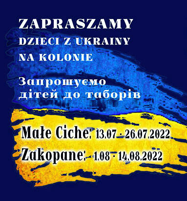 Kolonie dla dzieci z Ukrainy