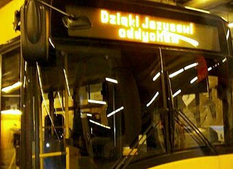 Autobusowe przesłanie