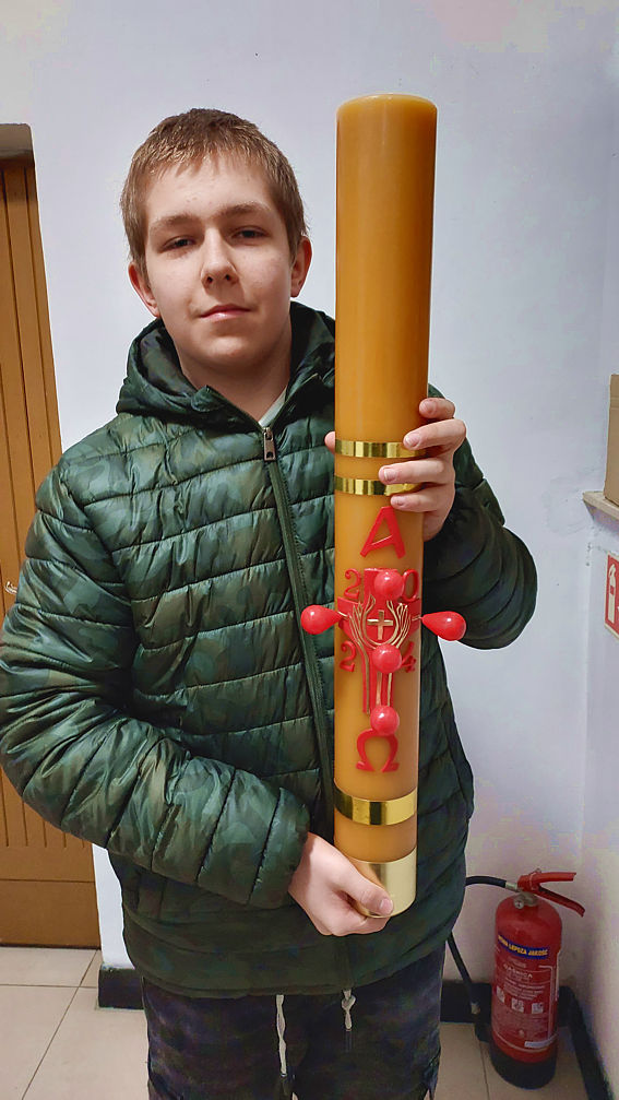 Paschał - jedyna taka świeca Paschał - jedyna taka świeca