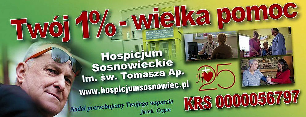1 procent na Hospicjum