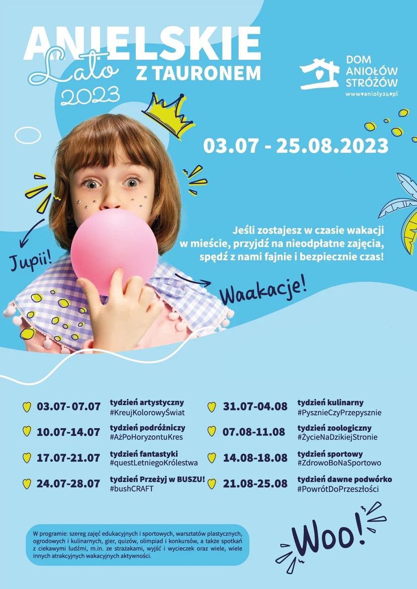 Anielskie wakacje!