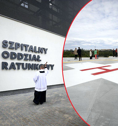 Lądowisko na szpitalu... Lądowisko na szpitalu...